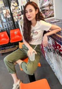 นาว-ทิสานาฏ-ลุคเท่จัด